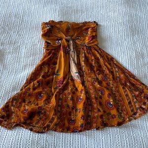 Orange Zaful Dress